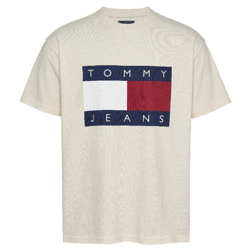 Tommy Hilfiger Ανδρική κοντομάνικη μπλούζα Flag Badge Relaxed T-Shirt